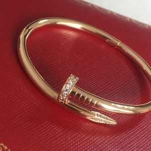 Cartier 18K Rose Gold Diamond Bracelet For Women